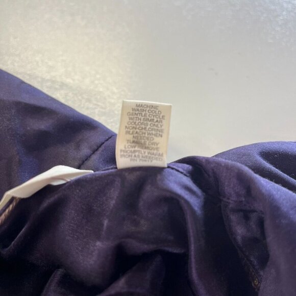 Victoria's Secret Floral Motif Purple Robe Kimono Belted Size XS/Small Ladies - Picture 8 of 12